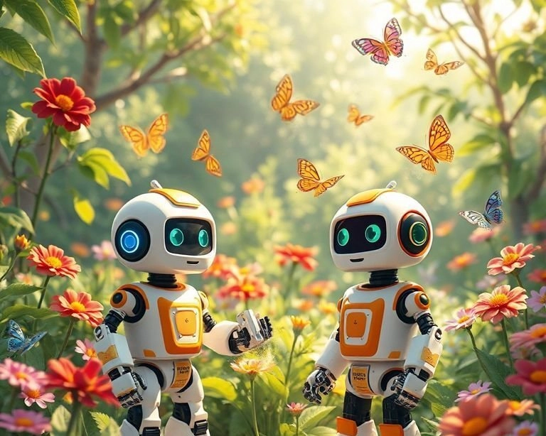 Robotik Bahçenin Gizemi Masalı