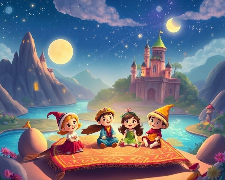 Sihirli Halının Gizemi Masalı Sihirli Halının Gizemi Masalı