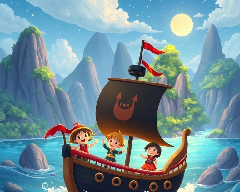 Siyah Gemi'nin Ejderha Adası Masalı
