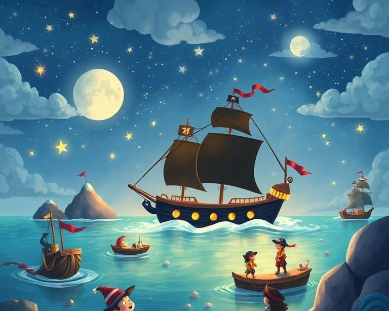 Siyah Gemi'nin Gizli Limanı Masalı