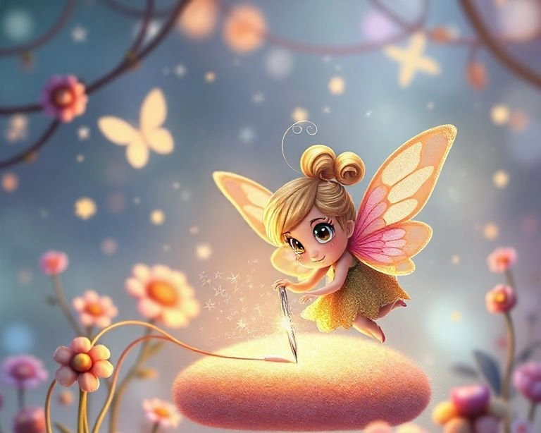 Tasarım Perisi ve Büyülü Dikiş İğnesi Masalı