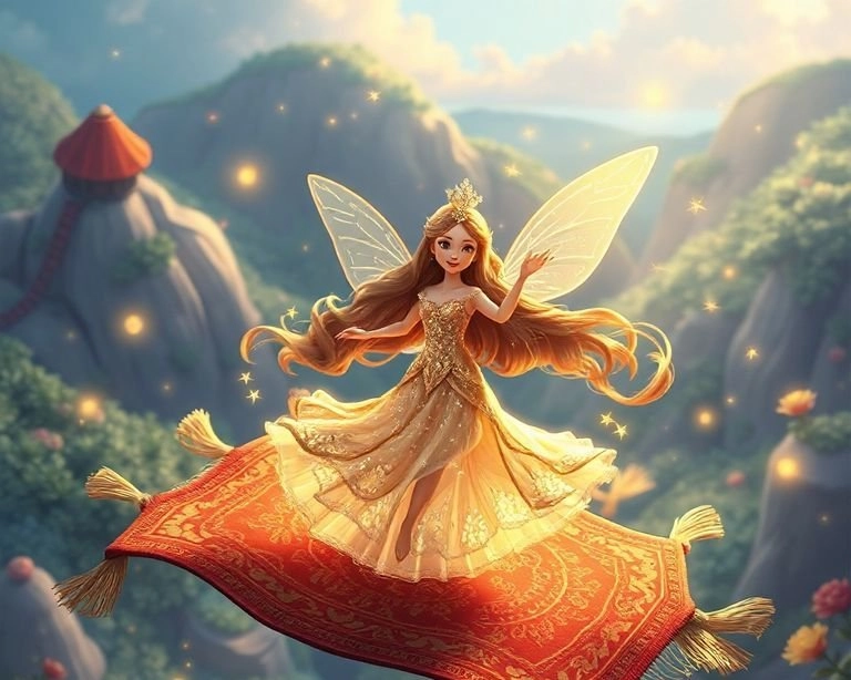 Uçan Halı ve Peri Prensesi: Masal Dolu Bir Hikaye Uçan Halı ve Peri Prensesi: Masal Dolu Bir Hikaye