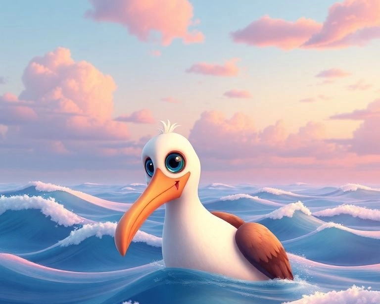 Uçmayı Öğrenen Albatros Masalı Uçmayı Öğrenen Albatros Masalı