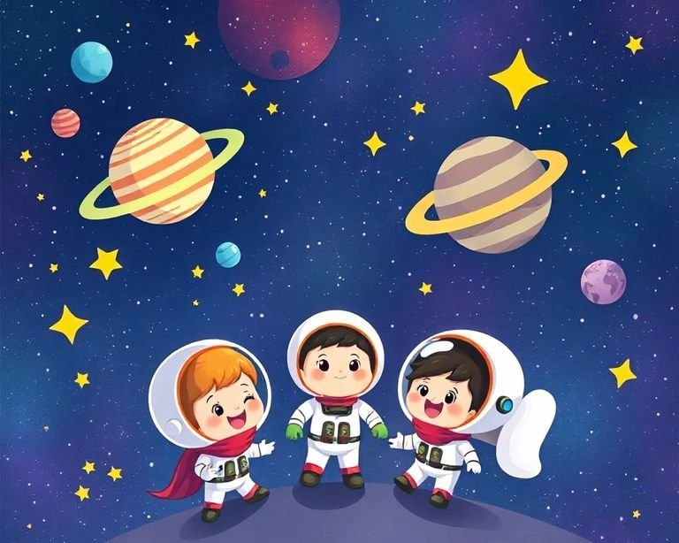 Uzayın Sırları: Yıldızlar Arası Hikayelerin Serüveni Masalı