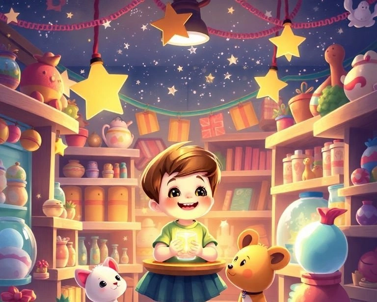 Yıldız Tozu ve Dilek Dükkanı: Hediyelik Eşya Satıcısının Özel Yeri Masalı