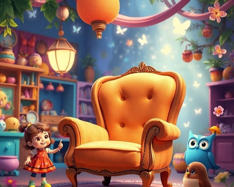 Yürüyen Sandalye: Mobilyacı'nın Macerası Masalı