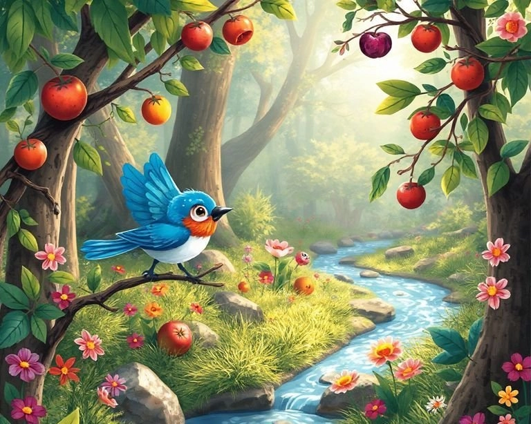 Zenginliklerin Peşindeki Küçük Bülbül Masalı