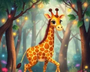 Zürafa ve Peri Ülkesi Masalı Z rafa