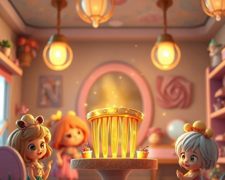 Altın Tarak: Bir Kuaför Masalı Masalı Altın Tarak: Bir Kuaför Masalı Masalı