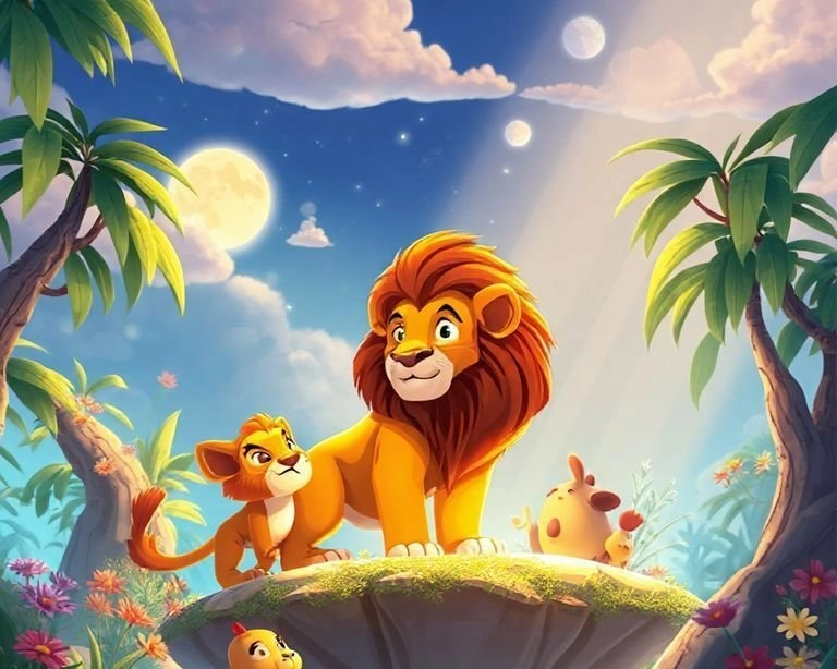 Aslanın Gizemli Adası Masalı Aslanın Gizemli Adası Masalı