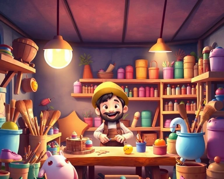 Ayakkabı Boyacısının Hayal Dünyası Masalı Ayakkabı Boyacısının Hayal Dünyası Masalı