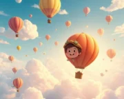 Balon Pilotu ve Bulutların Ülkesi Masalı Balon Pilotu