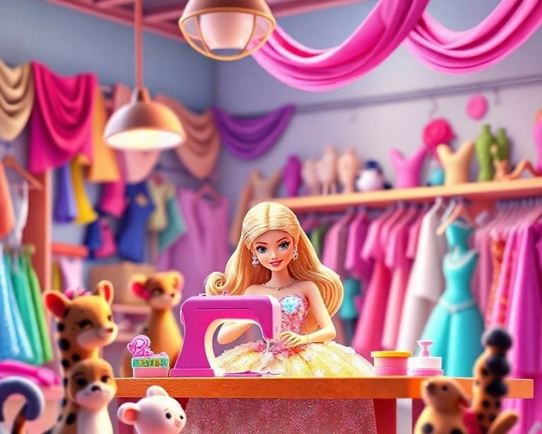 Barbie'nin Kıyafet Atölyesi: Moda ve Macera Masalı Barbie'nin Kıyafet Atölyesi: Moda ve Macera Masalı