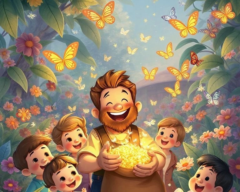 Belediye Bahçıvanının Sihirli Tohumları Masalı