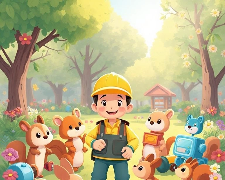 Belediye İşçisi ve Kırık Oyuncak Masalı