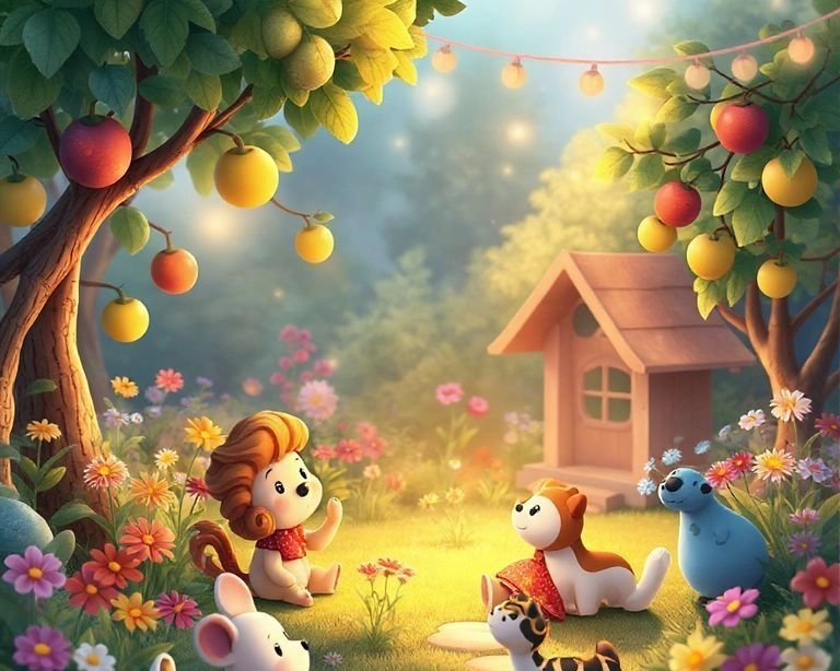 Bereketli Bahçenin Satıcısı Masalı Bereketli Bahçenin Satıcısı Masalı