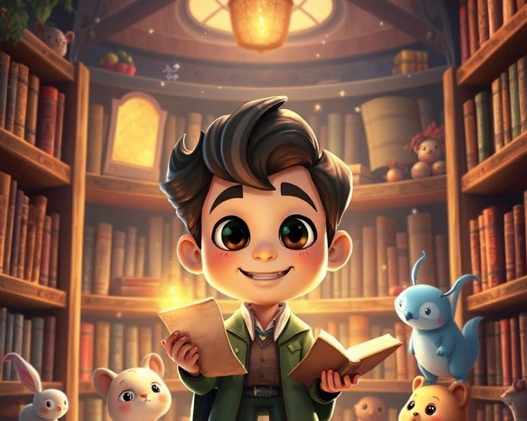 Bilgi Hazinelerinin Muhafızı: Kütüphaneci'nin Serüveni Masalı Bilgi Hazinelerinin Muhafızı: Kütüphaneci'nin Serüveni Masalı