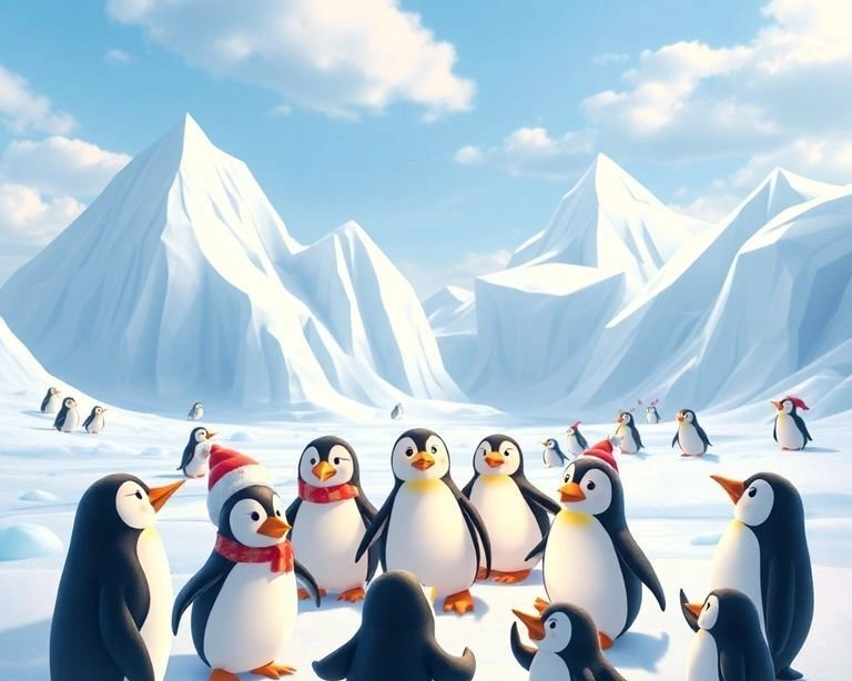 Buzlu Krallığın Kralı: Güney Kutbu Pengueni'nin Masalı