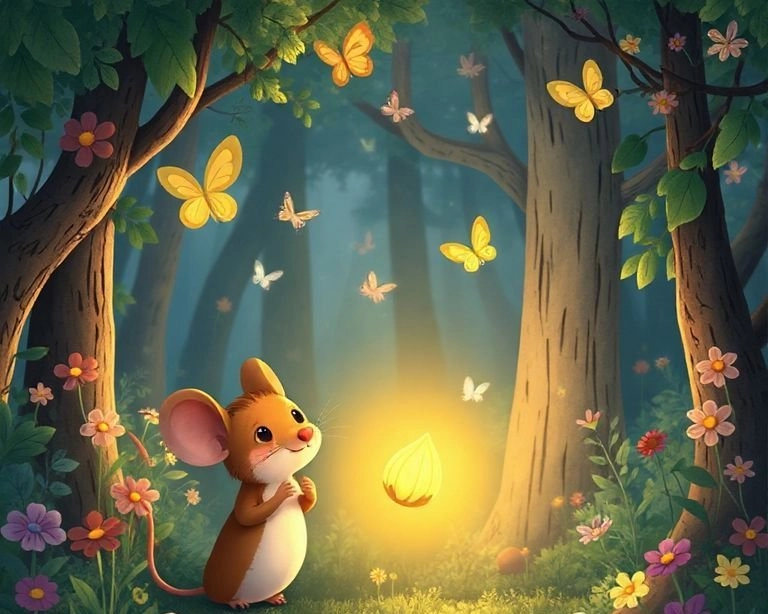 Çalışkan Fare ve Sihirli Tohumlar Masalı Çalışkan Fare ve Sihirli Tohumlar Masalı