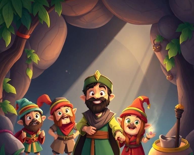 Cesur Ali Baba ve Hırsızlar Masalı