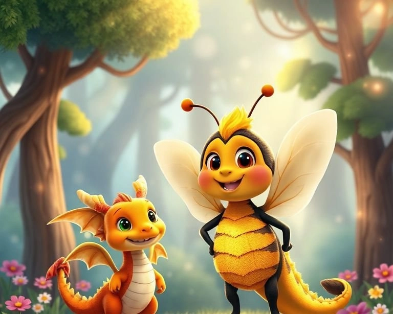 Cesur Bülbül ve Ejderha Masalı