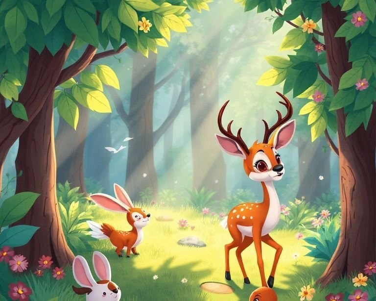 Ceylanın Yolculuğu Masalı Ceylanın Yolculuğu Masalı