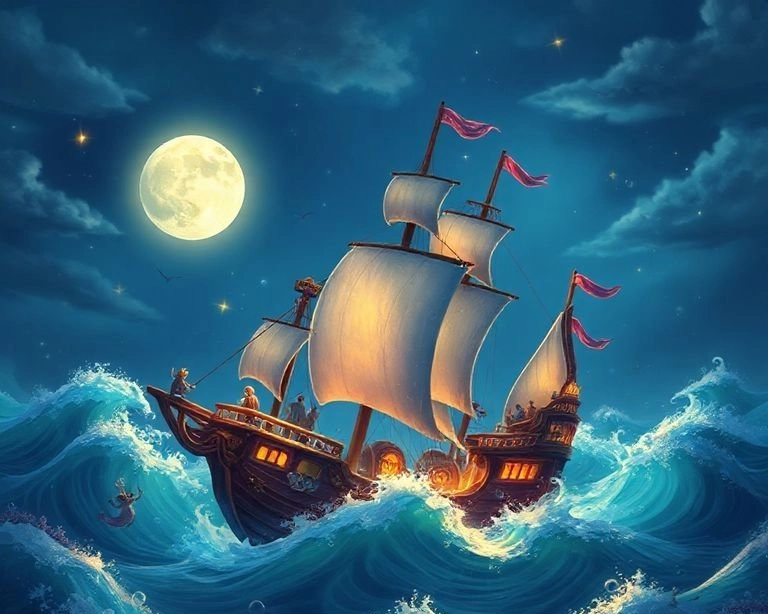 Denizin Ölümsüz Ruhu: Hayalet Gemisi Masalı Denizin Ölümsüz Ruhu: Hayalet Gemisi Masalı