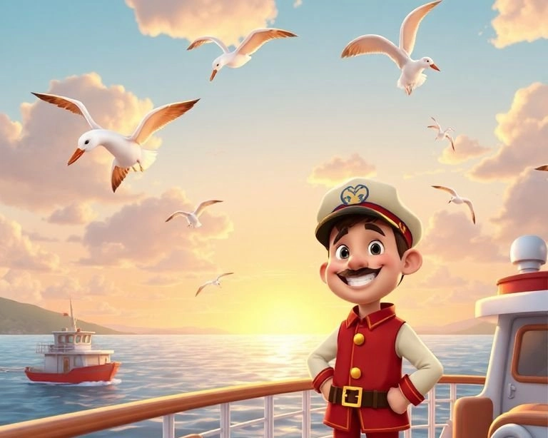 Denizin Yolcusu: Vapur Kaptanı Masalı