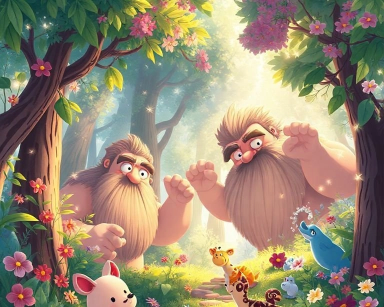 Devlerin Şaşırtıcı Yolculuğu Masalı