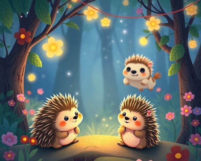 Dikenli Dost: Üç Küçük Domuzcukların Serüveni Masalı