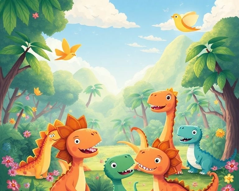 Dinozorların Krallığı Masalı