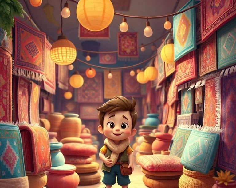 Dostluk Halıları: Halı Satıcısının Öyküsü Masalı Dostluk Halıları: Halı Satıcısının Öyküsü Masalı