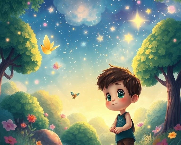 Düşlerin Efendisi: Hayalci Çocuğun Büyülü Serüveni Masalı