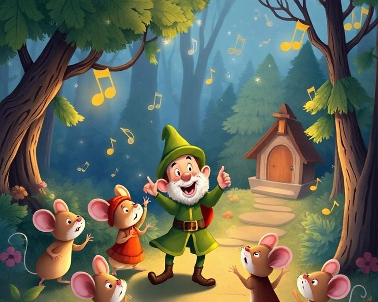 Fareli Köyün Kavalcısı ve Gargamel'in Hazinesi Masalı