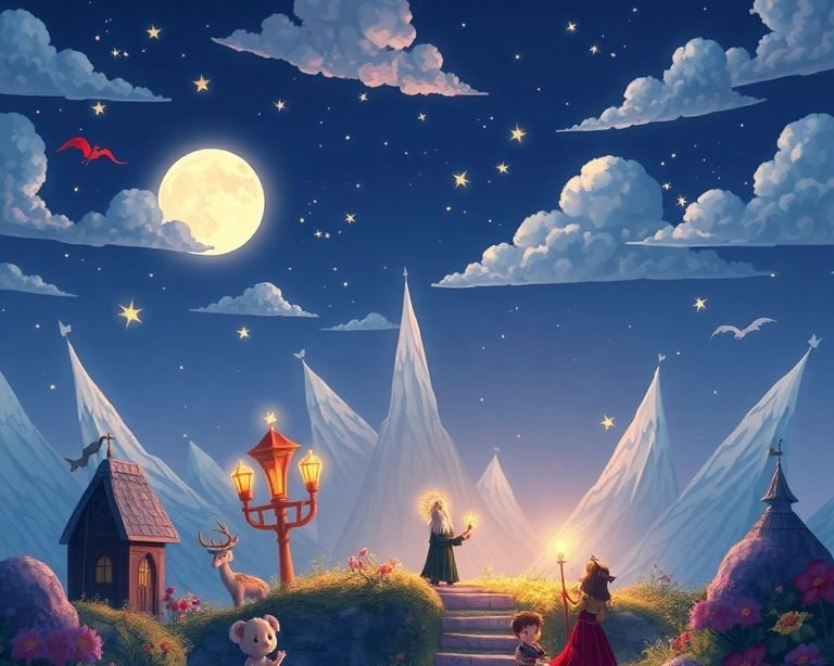 Gece Kralının Sihirli Dünyası Masalı Gece Kralının Sihirli Dünyası Masalı