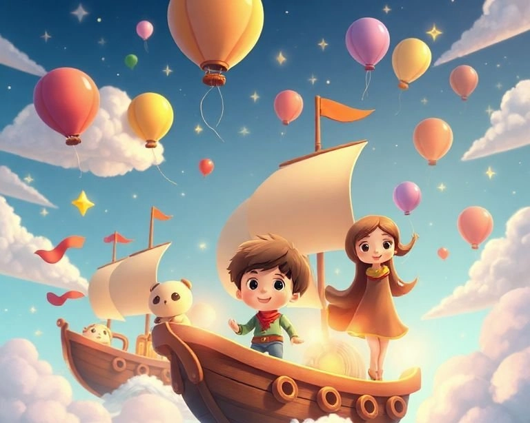 Göklerin Destanı: Uçan Gemilerin Destanı Masalı Göklerin Destanı: Uçan Gemilerin Destanı Masalı