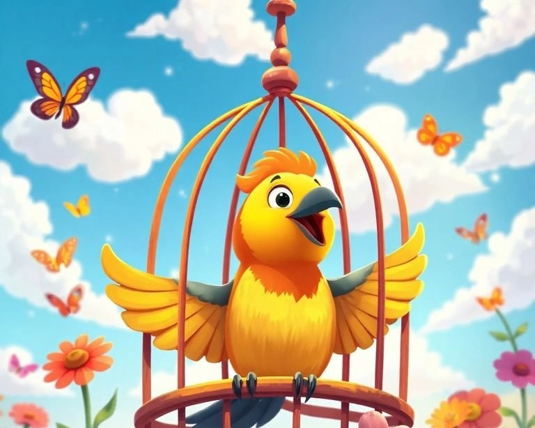 Gökyüzünün Masalı: Kuş Satıcısı Masalı Gökyüzünün Masalı: Kuş Satıcısı Masalı