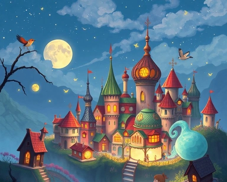 Gölge Oyunu: Gizemli Şehrin Sırrı Masalı Gölge Oyunu: Gizemli Şehrin Sırrı Masalı