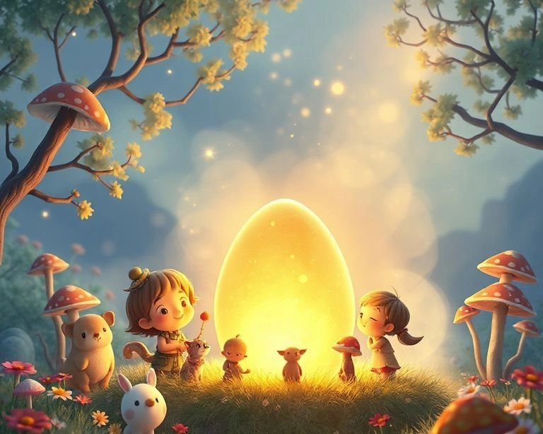 Guguk'un Gizemli Yumurtası Masalı