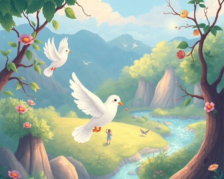 Güvercinin Yolculuğu Masalı Güvercinin Yolculuğu Masalı