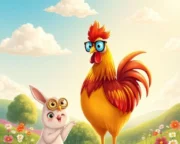 Horozun Cesur Dostluğu Masalı Horozun Cesur