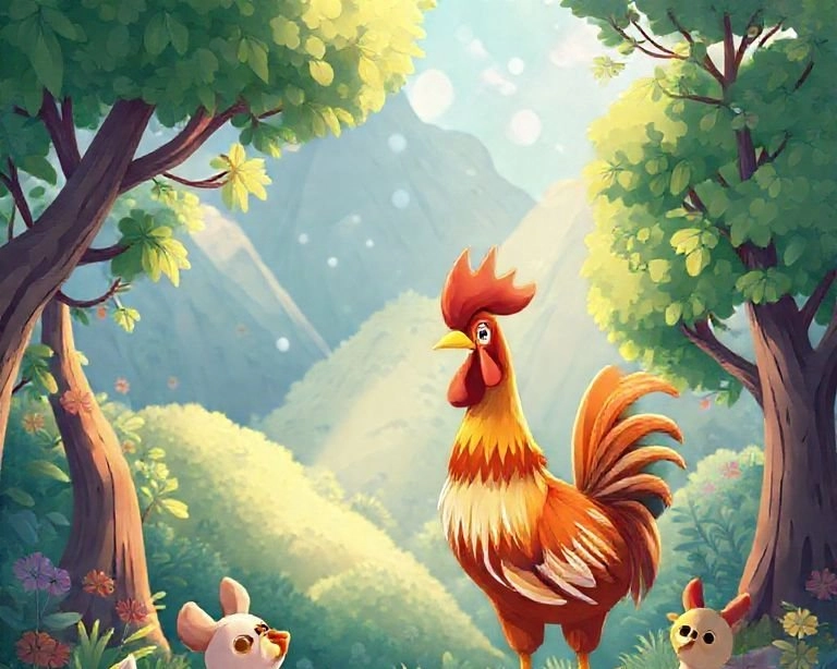 Horozun Gizemli Yolculuğu Masalı Horozun Gizemli Yolculuğu Masalı