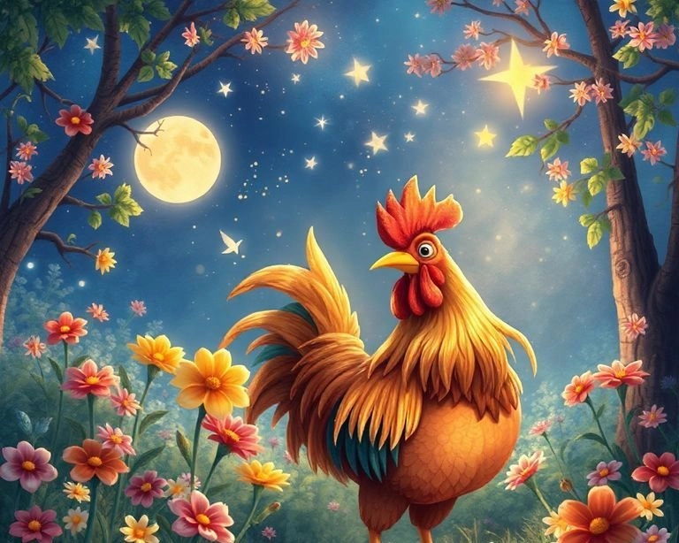 Horozun Mucizevi Serüveni Masalı