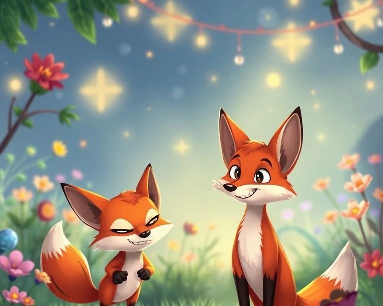 İnatçı Eşek ve Akıllı Tilki Masalı İnatçı Eşek ve Akıllı Tilki Masalı