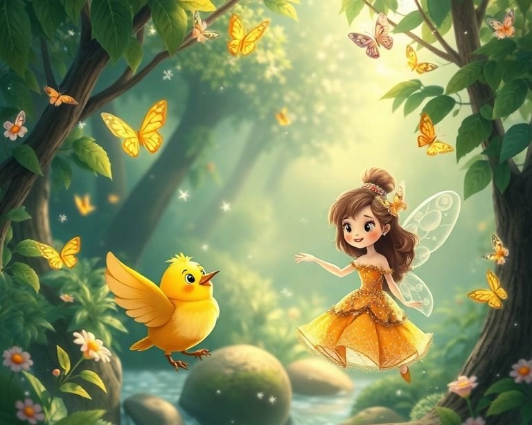 Kanarya ve Peri Dostu Masalı