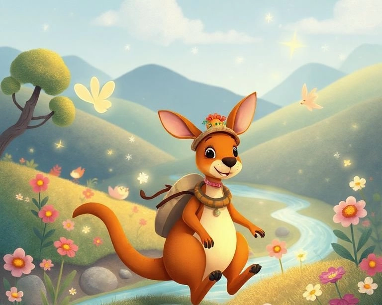 Kanguru'nun Büyülü Yolculuğu Masalı Kanguru'nun Büyülü Yolculuğu Masalı