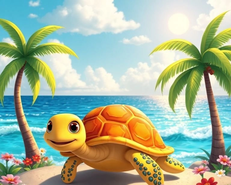 Kaplumbağa ve Kayıp Hazine Masalı Kaplumbağa ve Kayıp Hazine Masalı