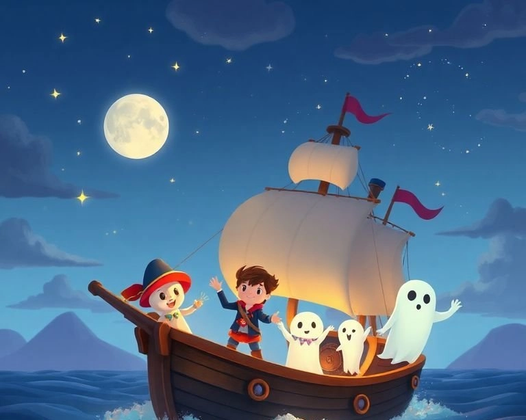 Kaptan Korku ve Hayalet Gemisi Masalı Kaptan Korku ve Hayalet Gemisi Masalı