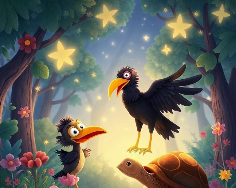 Kara Akbaba'nın Cesareti: Korkularıyla Yüzleşmek Masalı