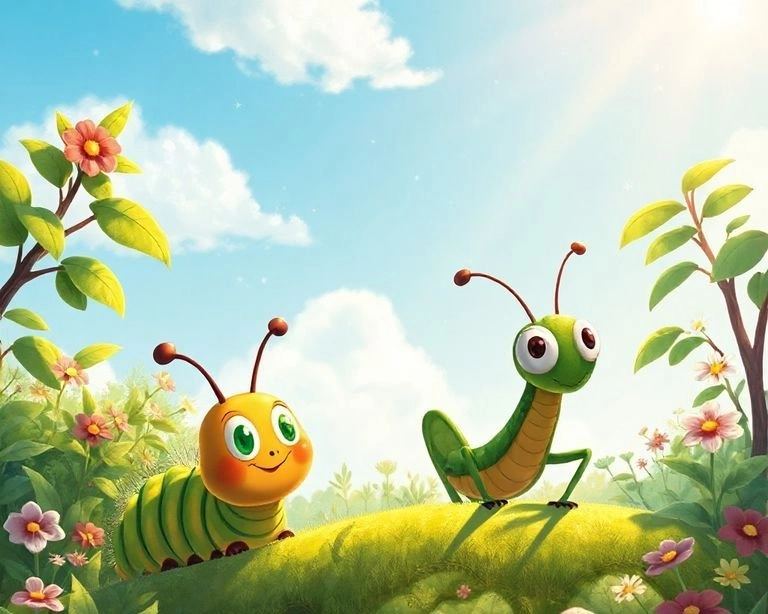 Karınca ile Çekirge'nin Öğretici Hikayesi Masalı